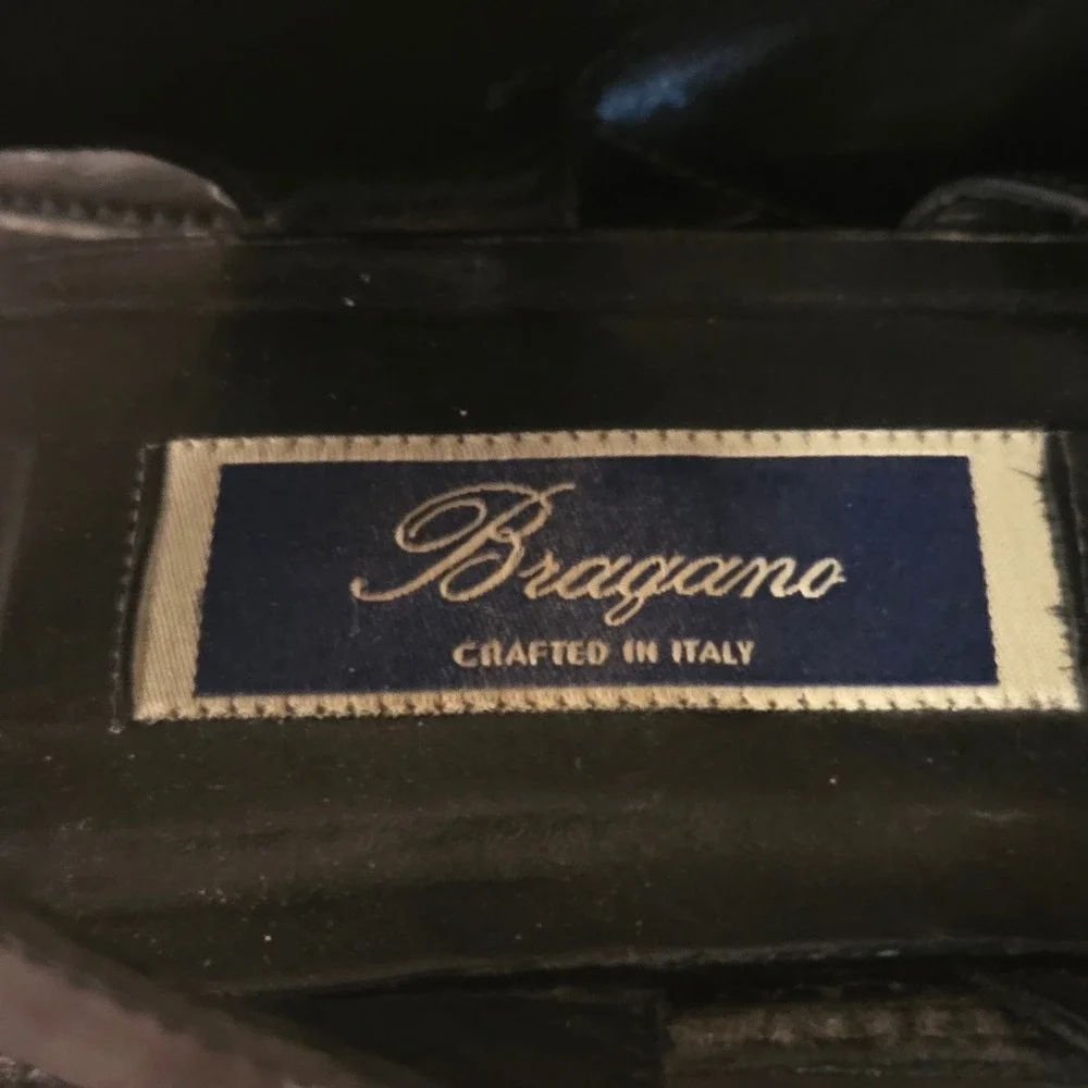 Sz 11 M Mens Cole Haan Bragano Italian Black Leather Fisherman Sandals
